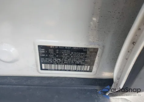 2013 Subaru Outback 3.6R Limited z USA, uszkodzony, nr VIN 4S4BRDLC8D2278033